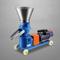 Machine à granulés d'aliments pour animaux de 150-200 kg/h, prix compétitif, petite machine pour usage domestique, moulin à granulés de bois pour animaux, machine de traitement des aliments.