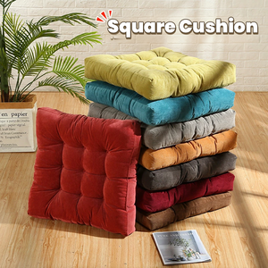 Bantal lantai Boho persegi berlapis bantal meditasi lembut untuk Yoga ruang tamu kamar tidur balkon gaya Bohemian katun dapat disesuaikan - Product Image 1