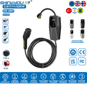 ขายส่งเท่านั้น ปรับแต่งได้ 3.5/7/11/22KW IEC 62196 Type2 เครื่องชาร์จรถยนต์ไฟฟ้าแบบพกพา แผงวงจร PCBA สำหรับงานวิจัยอิสระ ประสิทธิภาพเสถียร - Product Image 1