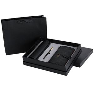 Wholesale Promotional Corporate Gift Custom A6 Refillable <b>Notepad</b> Diary With Pen and Stainless Steel Water Bottle Box Set - Product Image 2