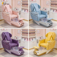 Fauteuils de massage de luxe pour manucure et pédicure, massage corporel complet, mobilier de salon de beauté, spa pour les pieds, fauteuil de pédicure