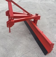 Niveleuse de terrain à trois points, lame de nivellement arrière pour tracteur, pour le lissage des terres agricoles et l'entretien des routes