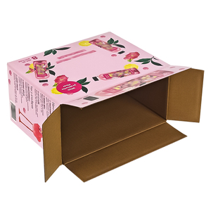 Caja de Embalaje de Cartón Personalizada para Botellas, Caja Corrugada con Impresión Completa, Cajas de Envío de Bebidas para Marcas de Jugos, Vino, Licores y Bebidas - Product Image 6
