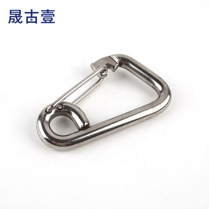 Mosquetón <span class=keywords><strong>de</strong></span> acero inoxidable para <span class=keywords><strong>escalada</strong></span> al aire libre, gancho <span class=keywords><strong>de</strong></span> primavera para acampada y senderismo - Product Image 1