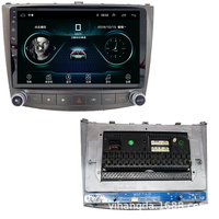 Unit Head Stereo Mobil Android dengan GPS Navigasi untuk Lexus IS250, Pemutar Multimedia Mobil, Layar Navigasi Mobil dengan Bluetooth, Wifi, dan FM