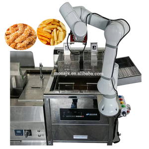 Machine à frire industrielle pour popcorn et poulet <span class=keywords><strong>Robot</strong></span>/Restaurant commercial et <span class=keywords><strong>robot</strong></span> automatique Machine à frire/Friteuse - Product Image 4