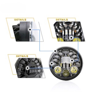 Accesorios para Motocicletas JHS H4, Faro Delantero para Motocicleta Todoterreno, Accesorios para <span class=keywords><strong>Moto</strong></span>, Faro Delantero para <span class=keywords><strong>Harley</strong></span> <span class=keywords><strong>Davidson</strong></span> - Product Image 3
