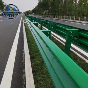 卸売高速道路ガードレール＆スチールバリアWビームガードレール道路亜鉛メッキ鋼Wビーム高速道路衝突防止柵 - Product Image 6