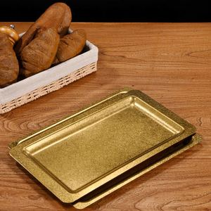 Bandeja Rectangular de Acero Inoxidable para Hornear, Placa Coreana de Acero Inoxidable con Borde Ancho y Fondo Plano para Barbacoa, Plato para Filetes de Restaurante - Product Image 4