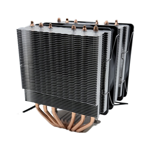 Enfriador de PC ZeroMaster ARGB, Radiador de CPU de 6 Tubos de Cobre con Disipador de Calor de Aluminio, <span class=keywords><strong>Ventilador</strong></span> de 4 Pines con Rodamiento de Aceite - Product Image 3