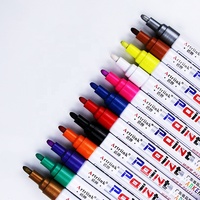 Marqueur liquide imperméable en plastique résistant aux UV et à l'alcool à séchage rapide, produit de protection solaire, catégorie de produits stylos