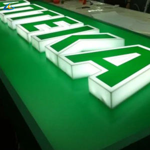 Letreros de logotipo de coche iluminados con LED 3D personalizados, nombre, Letra de canal para empresas, oficinas, parques, taxis, publicidad - Product Image 3