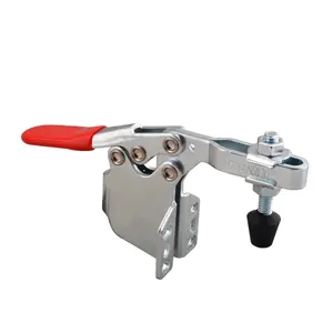 HS-225-DSM Galvanized Side Mounted Woodworking Tool Horizontal Hold Down Toggle Clamp