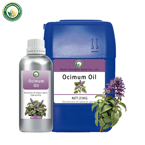Huile Essentielle Pure et Naturelle d'Ocimum (Basilic) – Huile Fraîche Herbacée-Piquante <span class=keywords><strong>aux</strong></span> Propriétés Anti-inflammatoires et Antibactériennes pour l'Aromathérapie - Product Image 2