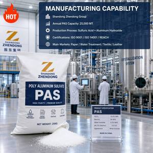 Sulfato de Aluminio PAS <span class=keywords><strong>Fe</strong></span> ≤0.005% Grado Agua Potable Sin Hierro de Calidad - Product Image 6