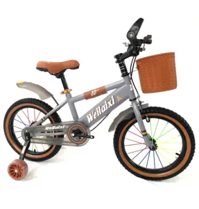 New style color spoke bicycle for kids 4-8 years old /children bike for 16 inch with light training wheels
