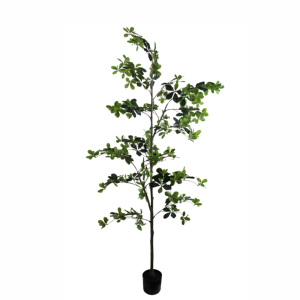 Albero di Ulivo Nero Artificiale Shady Lady, Pianta Sempreverde Realistica in Vaso per Interni ed Esterni, Soggiorno, <span class=keywords><strong>Giardino</strong></span>, Hotel, Showroom - Product Image 1