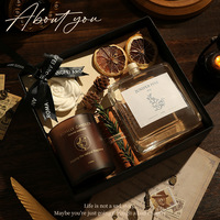 Aromatherapie Sojawachs Tassenförmige Kerze Geschenkbox-Set Drachenbootfest Qixi-Festival Mittherbstfest Weihnachten Modern