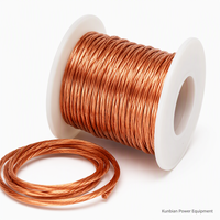 Cable de Tierra de Cobre Desnudo, Cable de Tierra de Cobre para Puesta a Tierra de Motores de Transformadores, Cable de Tierra Industrial de Alta Conductividad