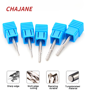 3.175mm chân rắn Carbide Ngô cuối nhà máy phay cắt khắc Bộ định tuyến bit PCB vonfram thép cuối nhà máy CNC - Product Image 3