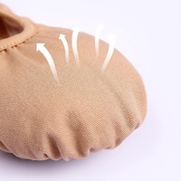 Chaussures de danse élastiques pour femme, à semelle souple, pour la danse chinoise, la pratique du ballet (enfants et adultes), les examens artistiques et les chaussures à griffes spéciales pour enfants.