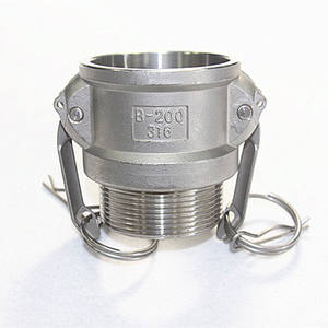 موصل سريع من نوع كاملوك من الفولاذ المقاوم للصدأ للضغط المنخفض من 1 إلى 6 بوصات سهل التركيب - Product Image 1