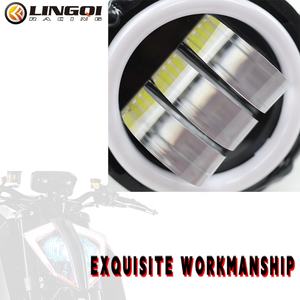 <span class=keywords><strong>Faro</strong></span> LED <span class=keywords><strong>Redondo</strong></span> de 4.5 Pulgadas para Motocicleta, Lámpara de Luz de Conducción para Scooter, Vehículo, Motocicletas - Product Image 6