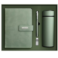 Carnet de Notes et Stylo avec Mug Isotherme de Luxe Coffret Cadeau d'Affaires Personnalisé pour Bureau, Entreprise, Salon, Anniversaire