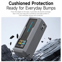 Étui de protection en silicone SIKAI pour batterie externe 2-en-1 CUKTECH 10 Fusion, résistant aux chocs et aux rayures