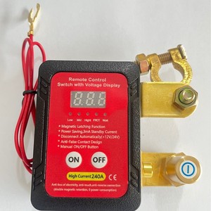 25 Nieuwe 12V 240a Automatische Power-Off Combinatie Schakelaar Afstandsbediening Voor Auto 'S En Vrachtwagens - Product Image 2