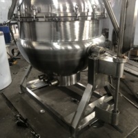 Huashang Custom RVS Jacket Kettle Mengketel met GAS Verwarming Circulatiesysteem Jacket Kettle