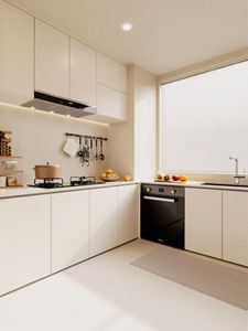 Gabinete de refrigerador de encimera de lujo ligero de gama alta moderno diseño integrado para almacenamiento de cocina y restaurante - Product Image 3