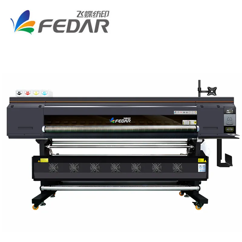 Fedar Nuovo 4pcs Teste di I3200 Stampante A Getto D'inchiostro di Sublimazione della Tintura