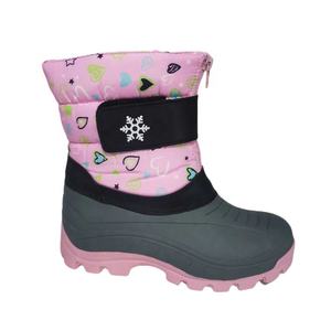Filles décontracté coton rembourré chaud bambin neige anti-dérapant imperméable semelle en caoutchouc les meilleures bottes de neige d'<span class=keywords><strong>hiver</strong></span> pour enfants pour les enfants - Product Image 5