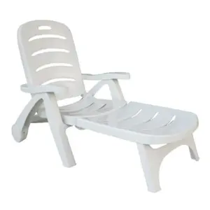 Plástico outdoor sol espreguiçadeiras cadeira dobrável