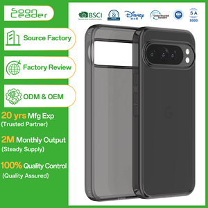 Soonleader Hot Hybrid TPU + PC Clear Mobile Cover pour Google Pixel 9 Coque de téléphone antichoc légère - Product Image 1