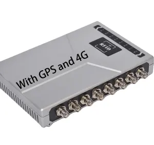 Longue portée avec 8 ports lecture rapide lecteur uhf rfid puces haute performance prenant en charge le logiciel GPS et 4G Télécharger