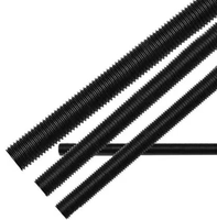 High Tensile Carbon Steel Threaded Rods DIN975 Grade 10.9 Thread Bar ASTM A193 Gr B7 Stud Bolt Zinc Black Finish Metric