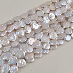 ไข่มุกน้ำจืดธรรมชาติทรงบาร็อคแบบสุ่มขนาด 16 มม. สำหรับงาน DIY วัสดุทำเครื่องประดับ รูปทรงหยดน้ำ กระดุมขนาดใหญ่ สีชมพู - Product Image 3