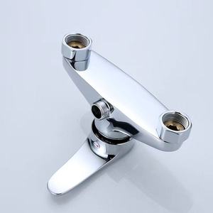 Robinet de <span class=keywords><strong>douche</strong></span> moderne en laiton à poignée unique, finition chromée, avec cartouche céramique et jet pluie, pour usage hôtelier - Ensemble de <span class=keywords><strong>douche</strong></span> - Product Image 5