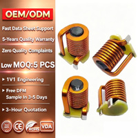Filtro Electromagnético de Alta Frecuencia, Inversor, Bobina de Aire, Inductor de Cable Plano, Alta Corriente, DCR Ultrabajo para Alta Potencia