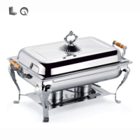 Chauffe-Plat Électrique Rectangulaire Moderne LQ, 9L, en Acier Inoxydable, Économe en Énergie, Idéal pour Hôtels et Restaurants – Nouvelle Vente Chaude