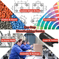 Fuelle de cubierta antipolvo de acordeón de goma de cilindro flexible de silicona NBR de neopreno personalizado de fábrica