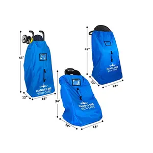 उच्च घनत्व सुरक्षात्मक गेट यात्रा बैग बच्चे घुमक्कड़ बैग ले जाने