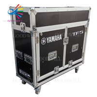Console de mixage professionnelle personnalisée, étui hydraulique, étui de transport rabattable pour Yamaha TF5, étuis à outils
