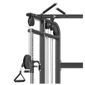 Système de poulies doubles réglables pour <span class=keywords><strong>cage</strong></span> de fitness multifonctionnelle, machine Smith, crossover de câbles, entraînement musculaire du dos - Product Image 2