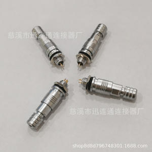 ขั้วต่อวงกลม Xunlian XS6 5P แบบตัวผู้ ขาชุบทองแดง ติดตั้งบนแผงวงจร สำหรับใช้งานกับเซ็นเซอร์ - Product Image 2