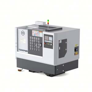 เครื่องกลึงซีเอ็นซีแบบเตียงเอียงแม่นยำเครื่องป้อนอัตโนมัติเครื่องจักร CNC FANUC Tck6340S โลหะอุตสาหกรรม - Product Image 4