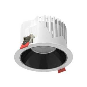 Plafonniers en aluminium blanc et noir de 75 mm, 90 mm, 120 mm, 140 mm, 160 mm, 190 mm avec driver isolé pour <span class=keywords><strong>faux</strong></span> <span class=keywords><strong>plafond</strong></span> COB - Product Image 2