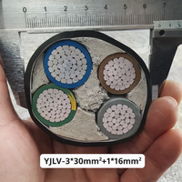 Câble d'alimentation électrique YJLV, câble YJLY de 10 mm² à 300 mm², câble blindé XLPE pour construction souterraine